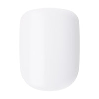 Thumbnail for KISS imPRESS No Glue Mani Press On Nails, , 'Frosting', White, Short Size, Squoval Shape, Includes 30 Nails, Prep Pad, Instructions Sheet, 1 Manicure Stick, 1 Mini File | Premium Nail Wraps