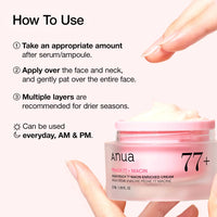 Thumbnail for Anua Peach Niacinamide Cream, Face Moisturizer for Dry Skin with Vitamin B12, Collagen, Ceramide, Panthenol, Korean Skin Care for Glass Skin (50ml, 1.69 fl.oz.)