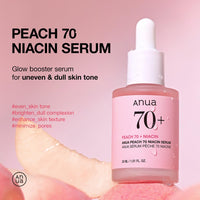Thumbnail for Anua Peach 70 Niacinamide Serum 30ml / brightening hydrating face serum/daily clean beauty (1.01 fl. oz.)