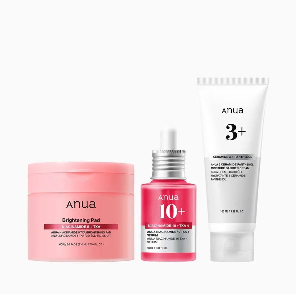 ANUA- Niacinamide Brightening Skincare Routine Set