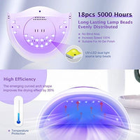 Thumbnail for LadyMisty nail dryers LadyMisty 72W UV LED Nail Lamp