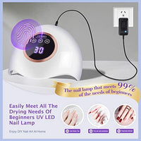 Thumbnail for LadyMisty nail dryers LadyMisty 72W UV LED Nail Lamp