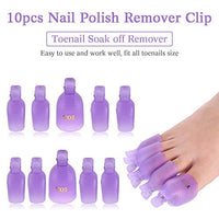 Thumbnail for Makartt Beauty Makartt Gel Nail Polish Remover Clips Kit