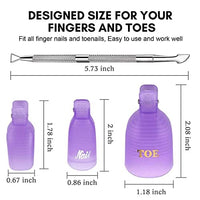 Thumbnail for Makartt Beauty Makartt Gel Nail Polish Remover Clips Kit