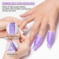 Thumbnail for Makartt Beauty Makartt Gel Nail Polish Remover Clips Kit