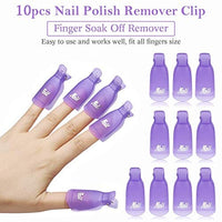 Thumbnail for Makartt Beauty Makartt Gel Nail Polish Remover Clips Kit