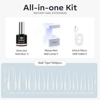 Thumbnail for modelones False Nails Nail Kit inc. UV Lamp Modelones Gel X Nail Kit
