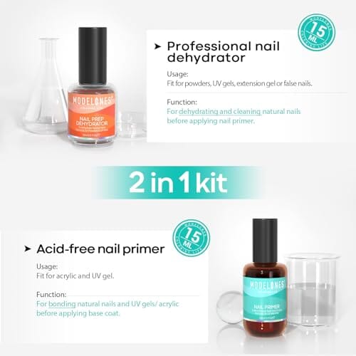 modelones nail Modelones Nail Dehydrator and Primer Set