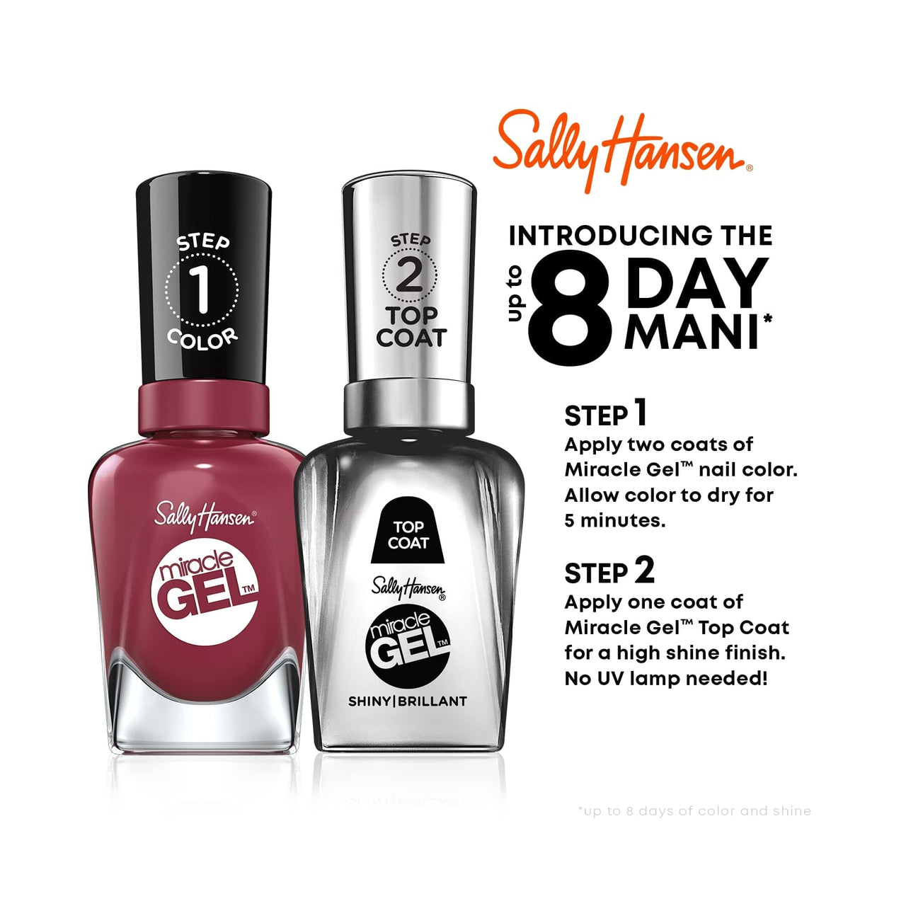 Sally Hansen Sally Hansen Miracle Gel Nail Polish Shiny Top Coat