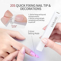 Thumbnail for SAVILAND nail dryers White Mini UV Light | Flash Dry