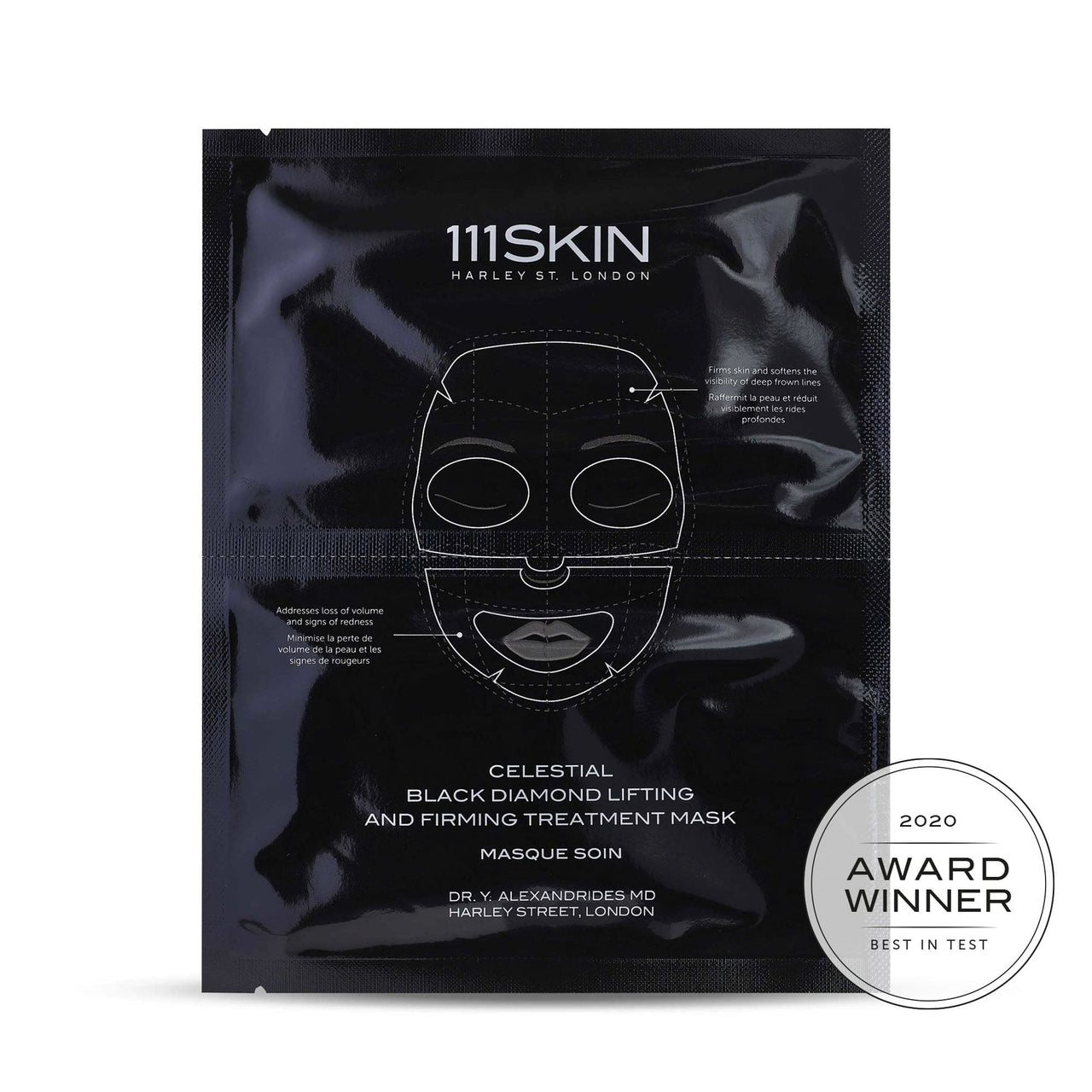 111SKIN Sheet Mask Celestial Black Diamond Lifting And Firming Face Mask