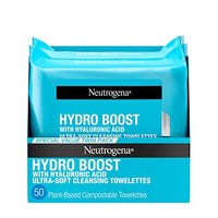 Thumbnail for Neutrogena Hydro Boost Facial Cleansing Towelettes