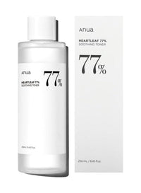 Thumbnail for Anua Heartleaf 77 Soothing Toner I pH 5.5 Trouble Care, Calming Skin, Refreshing, Hydrating, Purifying, Cruelty Free, Vegan,(250ml / 8.45 fl.oz.)