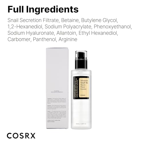 COSRX Snail Mucin 96% Power Repairing Essence