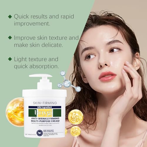 Anti-Wrinkle Firming Face Cream with Hyaluronic Acid & Tripeptide