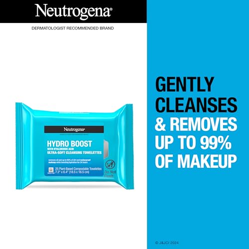 Neutrogena Hydro Boost Facial Cleansing Towelettes