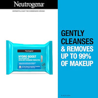 Thumbnail for Neutrogena Hydro Boost Facial Cleansing Towelettes