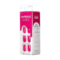 Thumbnail for Kiss Impress Color Press On Nails gel nail wraps – long – CrazyGels