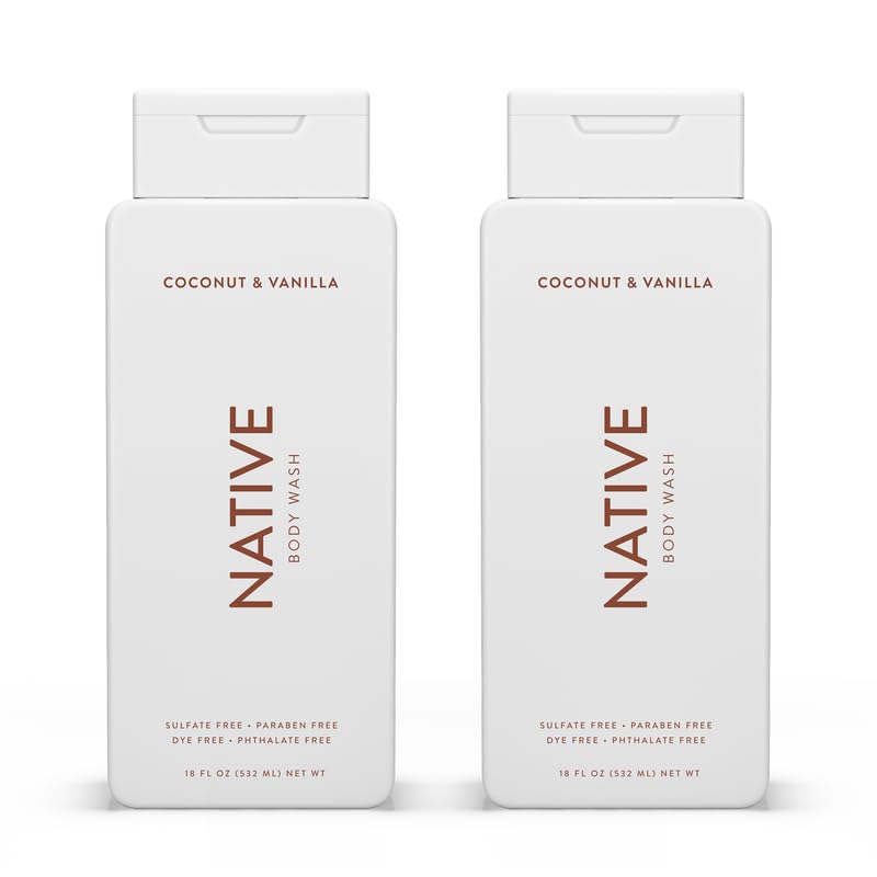 Native Body Wash Contains Naturally Derived Ingredients