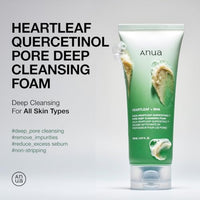 Thumbnail for ANUA Heartleaf Quercetinol Pore Deep Cleansing Foam