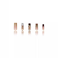 Thumbnail for Rtkhfze Xl Press On Nails Long gel nail wraps – long – CrazyGels