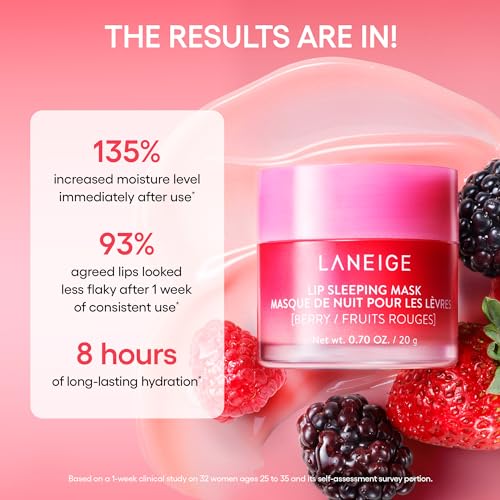 LANEIGE Lip Sleeping Mask Berry: Nourish, Hydrate