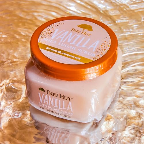 Tree Hut Vanilla Shea Sugar Exfoliating | Hydrating Body Scrub