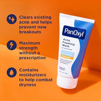 Thumbnail for PanOxyl Acne Foaming Wash Benzoyl Peroxide 10%