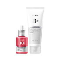 Thumbnail for Anua Essential Daily Moisturizing Duo, Niacinamide + Tranexamic Acid Serum & Ceramide Panthenol Cream, Hydrating Face Moisturizer, Non-Comedogenic, Vitamin B12 Natural Color, Korean Skincare Set