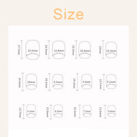 Thumbnail for White French Tip Press On Nails gel nail wraps – french white – CrazyGels