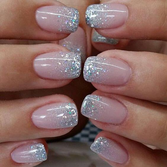 Curvlife 30pcs Short Press On Nails, Shining Stick on Fake Nails Design Glossy Acrylic Nails Tips Glue on Nails For Women False Nail Kit With Nail Glue | Premium Nail Wraps - Premium Nail Wraps, Salon-Quality, Easy Application