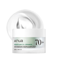 Thumbnail for ANUA Heartleaf 70 Intense Calming Cream with Ceramide, Panthenol, Heartleaf extract, Korean Skin care - (50ml /1.69Fl. Oz)