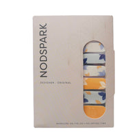 Thumbnail for Nodspark Periwinkle Petals Nail Polish Nail Wraps Manicure | Contains 16 Floral Nail Art Nail Nail Wraps (8 Different Sizes) | Affordable | Quick and Easy to use | 15 Minute Application | Lasts up to 2 Weeks |