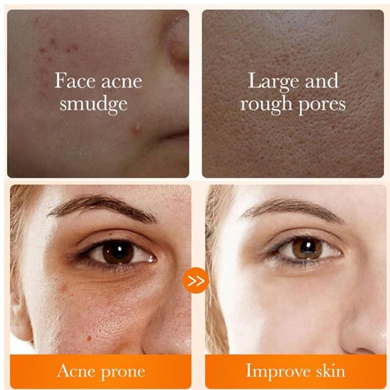 2 Pcs Turmeric Face Wash With Brush, Glow Wash Turmeric Foaming Facial Cleanser Gentle Scrub Deep Exfoliating for Women and Man.