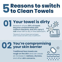 Thumbnail for Clean Skin Club Clean Towels XL