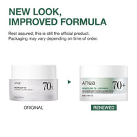 Thumbnail for ANUA Heartleaf 70 Intense Calming Cream with Ceramide, Panthenol, Heartleaf extract, Korean Skin care - (50ml /1.69Fl. Oz)
