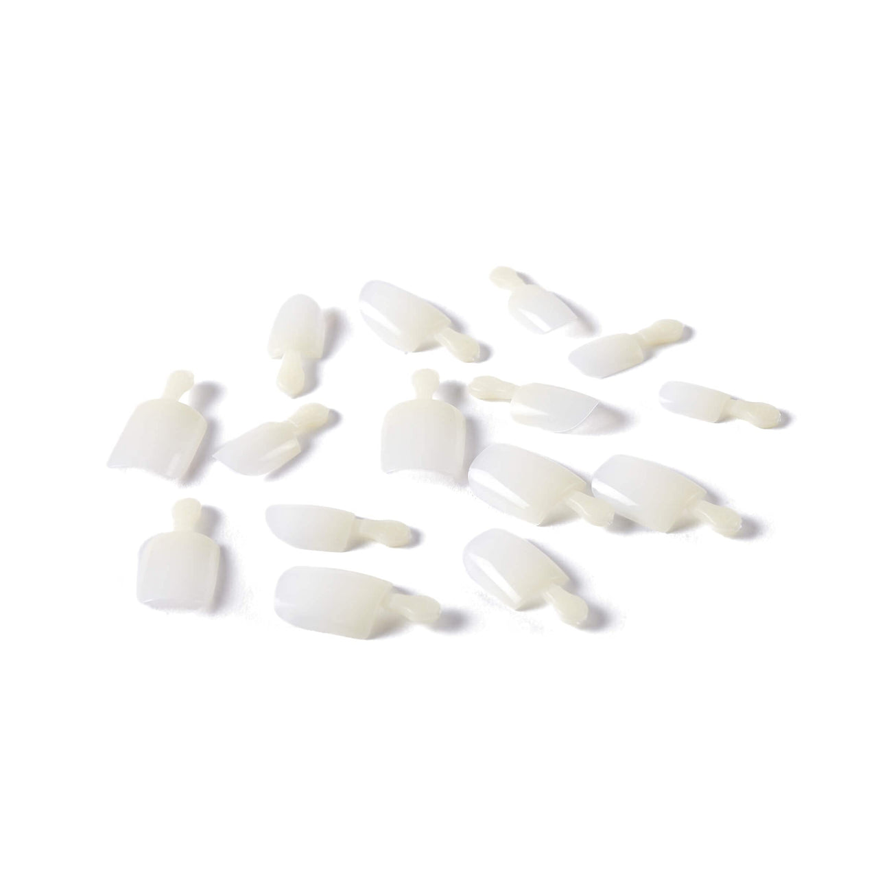 KISS Salon Acrylic Natural Press On Nails, Nail glue included, 'Rare', Nude, Short Size, Squoval Shape, Includes 28 Nails, 2g Glue, 1 Manicure Stick, 1 Mini File | Premium Nail Wraps