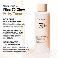 Thumbnail for Anua Rice Trio Set : Rice Cleansing Powder & Milky Toner & Hydrating Serum, Marshmallow face mask Maker, for Glass Skin,Korean Skincare
