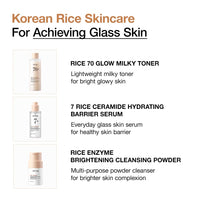 Thumbnail for Anua Rice Trio Set : Rice Cleansing Powder & Milky Toner & Hydrating Serum, Marshmallow face mask Maker, for Glass Skin,Korean Skincare