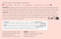 Thumbnail for NAILOG Semi Cured Gel Nail Strips - 20 Pcs Nail Nail Wraps | Buy 2 Get 1 UV Lamp | Extra Long Nail Wraps With Glossy Gel Finishing | Coco