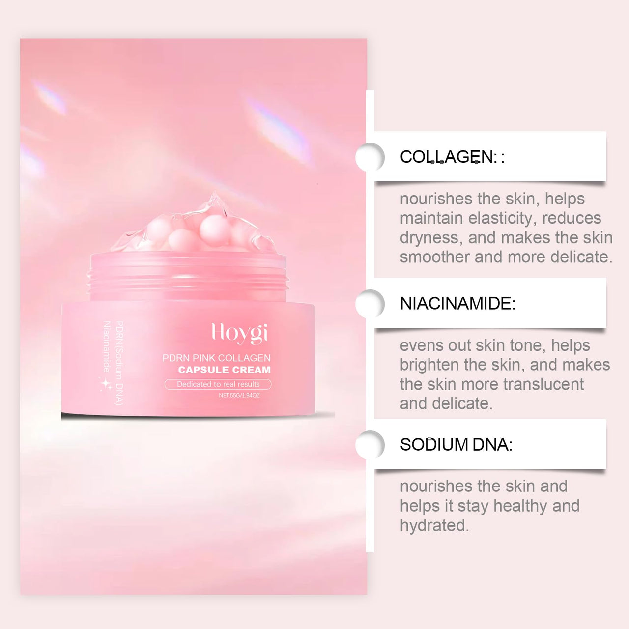 PDRN Pink Collagen Capsule Cream