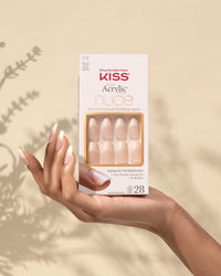 Thumbnail for Kiss Salon Acrylic French Manicure Set, gel nail wraps – french long – CrazyGels