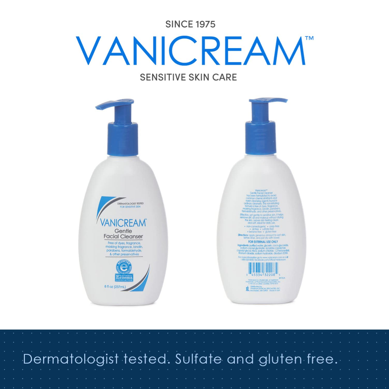 Vanicream Gentle Facial Cleanser