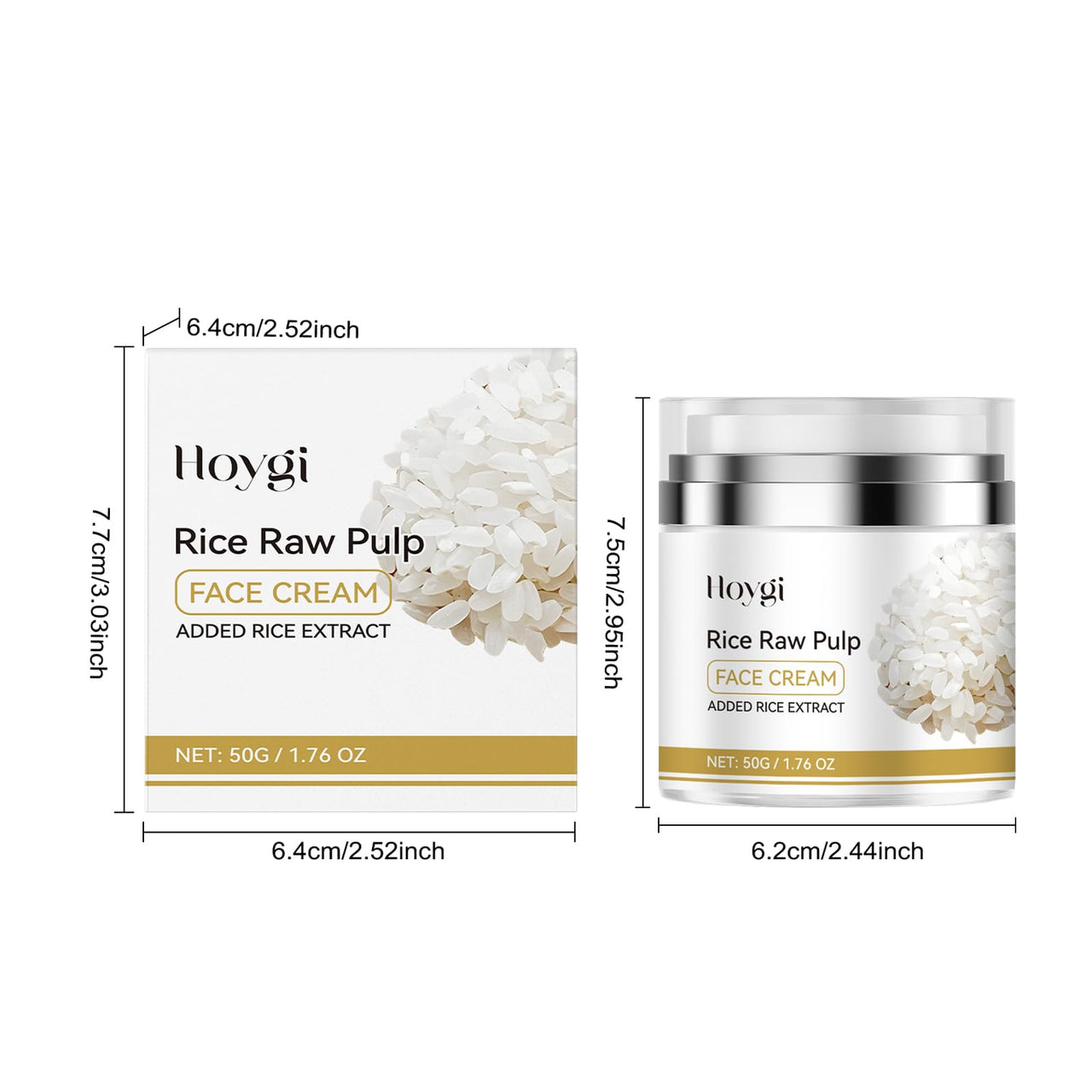 Rice Extract &amp; Panthenol Daily Face Cream