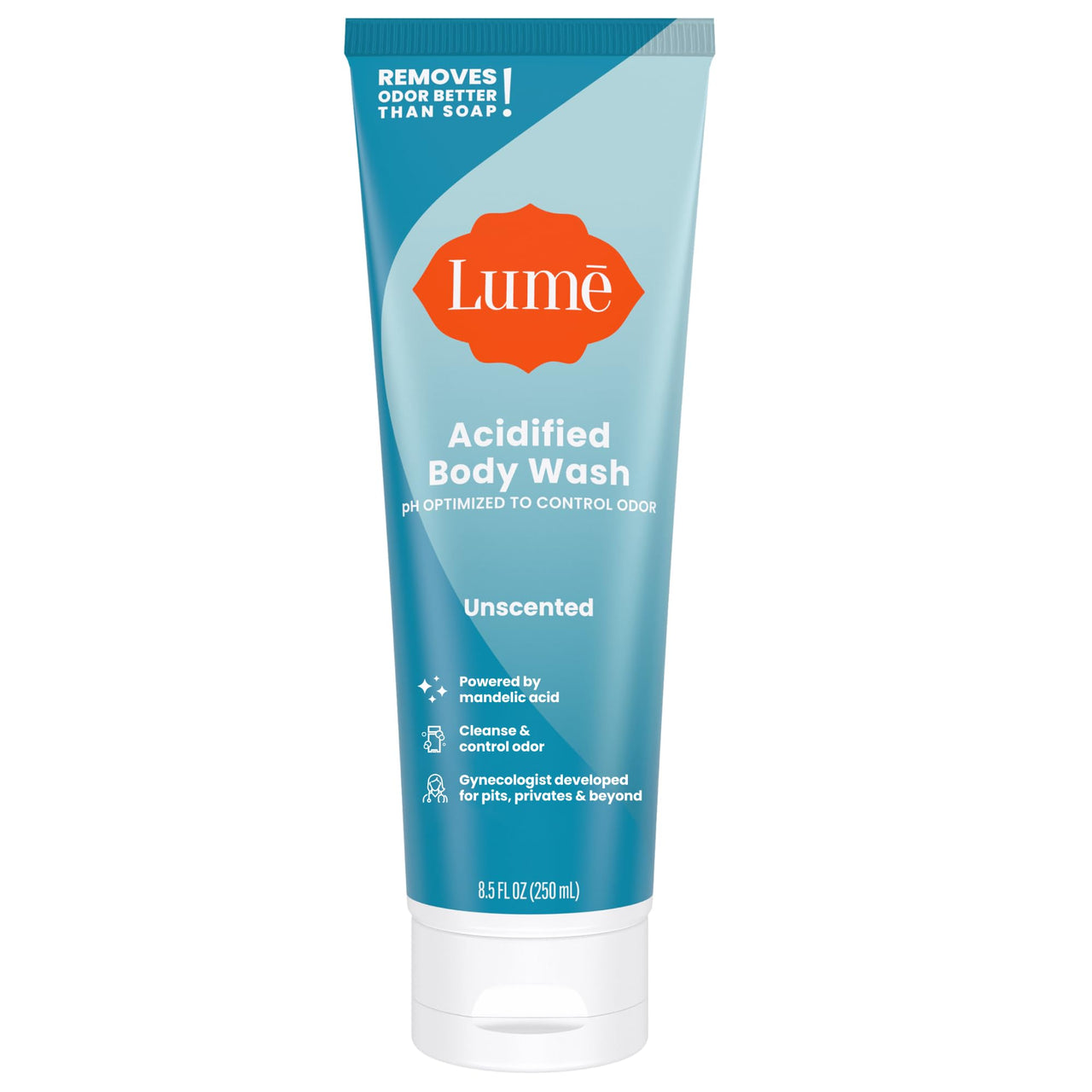 Lume Acidified Body Wash - 24 Hour Odor Control