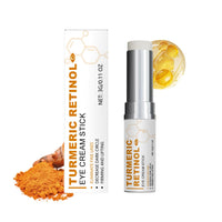 Thumbnail for BAYUELSWU Turmeric Retinol Eye Stick, Eye Bags Stick, Anti Aging Eye Balm Stick, Moisturizes Hydrating Under Eye Brightener Stick, Reduces Puffiness