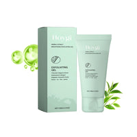 Thumbnail for Gentle Exfoliating Facial Gel - Mint Green, with Chlorella & Hydrolyzed Collagen, Deep Cleansing, Pore Minimizer, Smoothing Scrub, 3.53 Oz