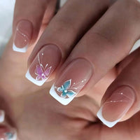 Thumbnail for 6 Packs (144 Pcs) Press On gel nail wraps – long – CrazyGels