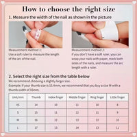 Thumbnail for Medium Luxury Almond 3d False Nails gel nail wraps – almond medium – CrazyGels