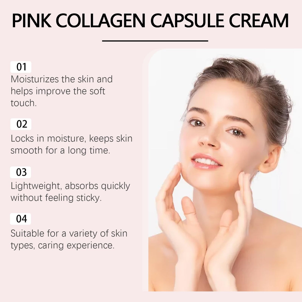 Collagen Capsule Cream with Pearl Extract & Niacinamide